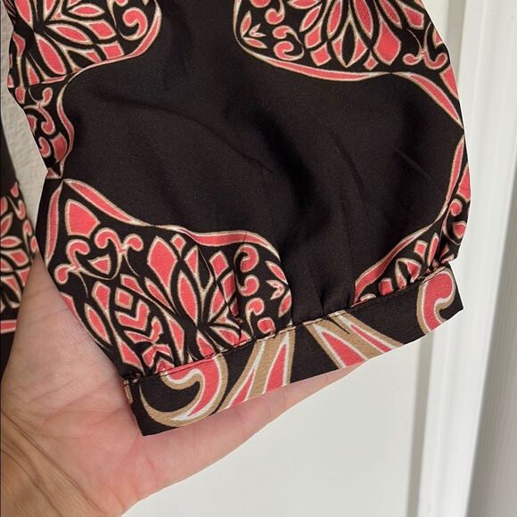 Ann Taylor Pink Sheath Dress with Cuffed Sleeves - Picture 7 of 8